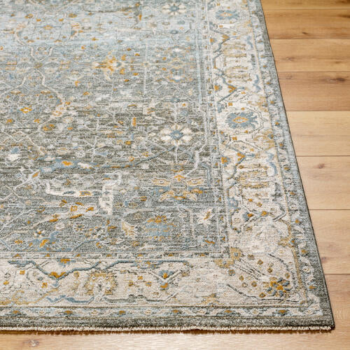 Livabliss Dresden machinaal geweven vloerkleed — Mist / Ivory | DRE-2310
