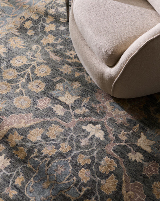Anatolia Handgeknoopt Vloerkleed — Olijf / Mauve | ANY-2303
