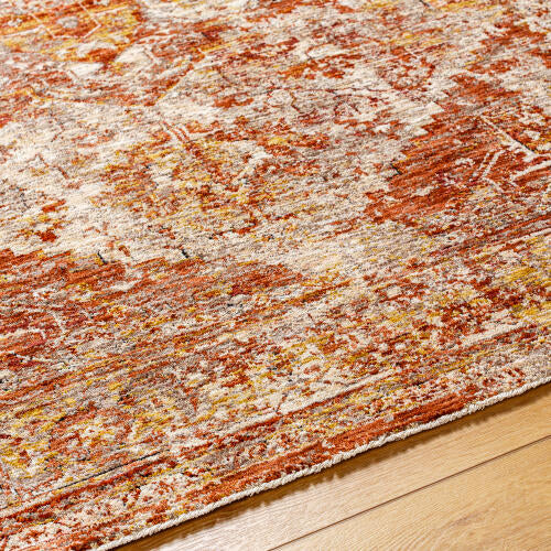 Livabliss Mirabel Machinaal Geweven Vloerkleed — Stoffig Koraal / Beige | MBE-2304