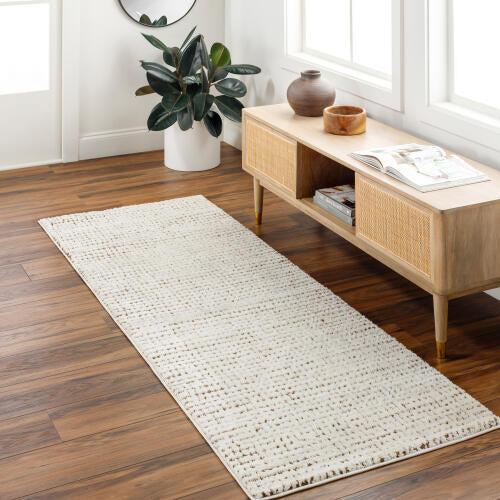 Livabliss Freud Machinaal Geweven Vloerkleed — Ivoor / Taupe | FEU-2318 - colour & pattern
