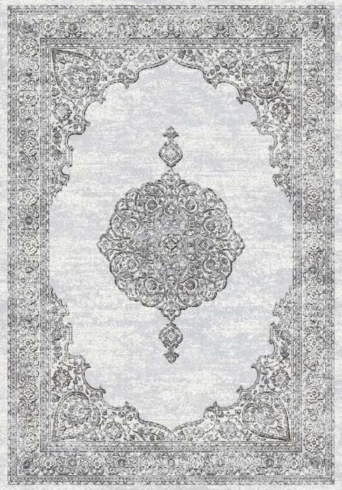 8'x10' Power-Loomed Transitional Style Grey Area Rug – KB Rugs