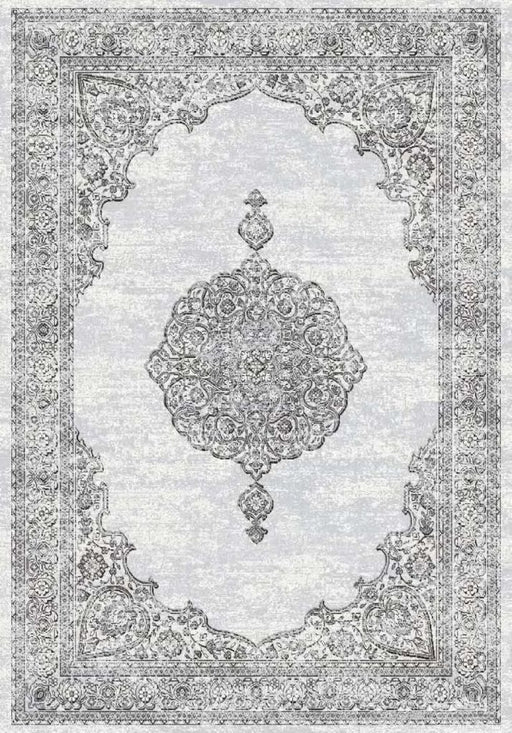 8'x10' Power-Loomed Transitional Style Grey Area Rug – KB Rugs