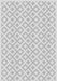 8'x10' Power-Loomed Modern Geometrical Style Grey/White Area Rug – KB Rugs