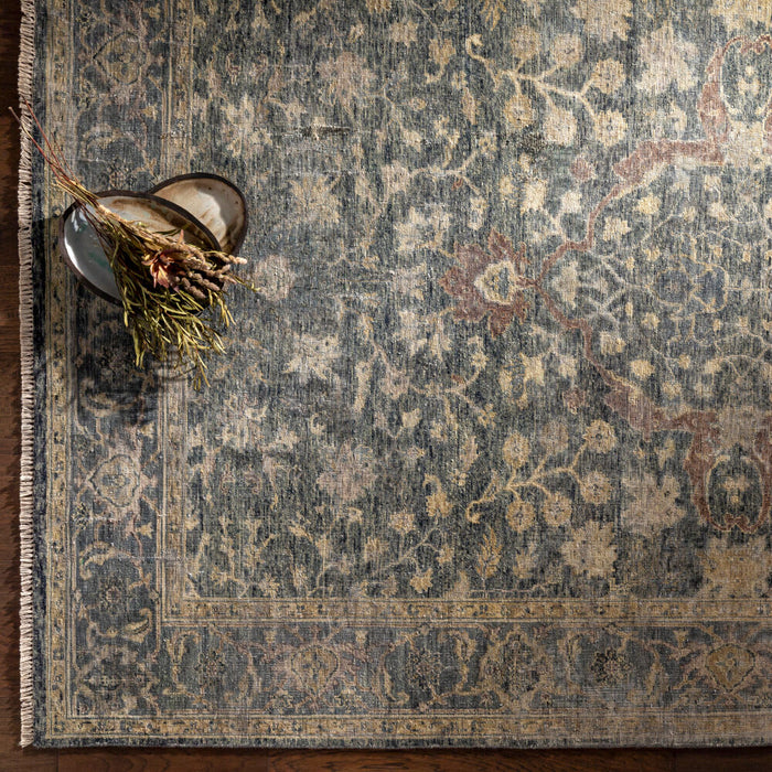 Anatolia Handgeknoopt Vloerkleed — Olijf / Mauve | ANY-2303