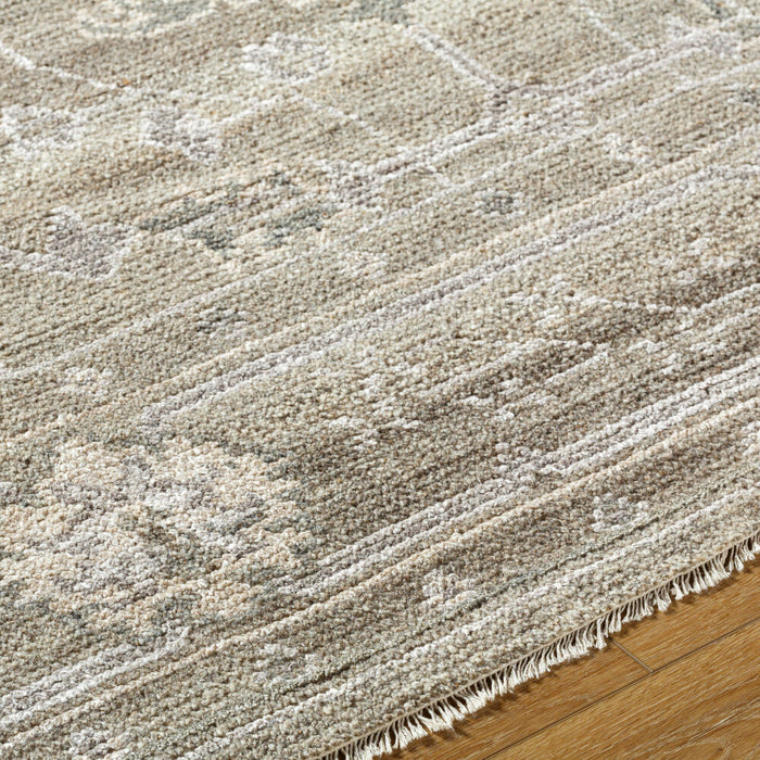 Almeria Hand Knotted Rug — Light Brown / Gray | ALM-2305