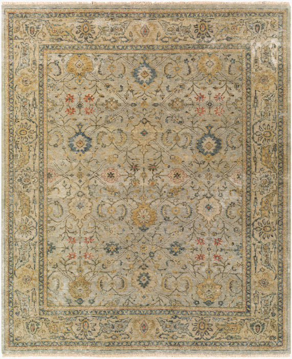 Anatolia Handgeknoopt Vloerkleed — Olijf / Tan | ANY-2300