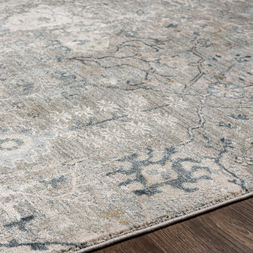 Brunswick Machinaal Geweven Vloerkleed — Ivoor / Salie| BWK-2316