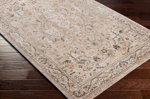 Brunswick machinaal geweven vloerkleed — Warm beige / Taupe | BWK-2312