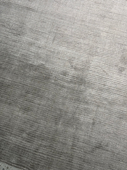 5’x8’ Handgeweven Nepalees wollen vloerkleed - Beige/Grijs