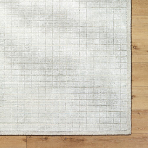 Carre Handgemaakt Vloerkleed — Lichtbeige / Crème | CCR-2300