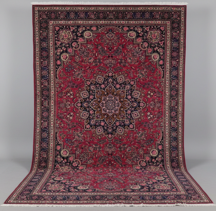9’8" x 14' handgeknoopt vloerkleed van 100% wol