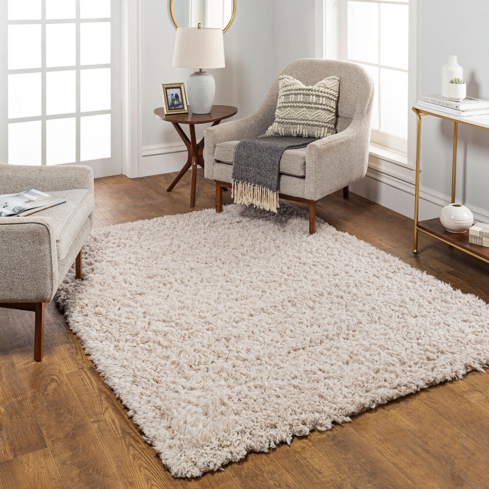 Angora Machinaal Geweven Vloerkleed — Havermout | ANG-2301 - colour & pattern