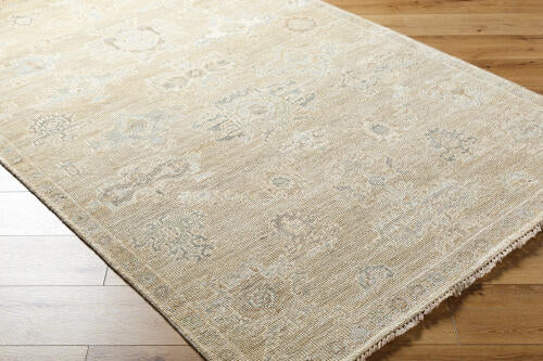 Antalya Handgemaakt Wollen Vloerkleed — Beige / Mist | AAT-2305