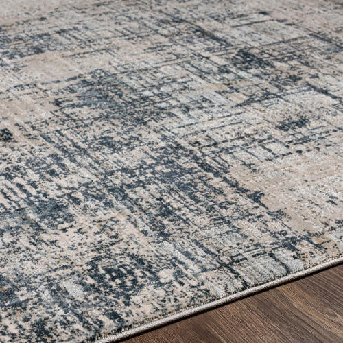 Brunswick machinaal geweven vloerkleed — Lichtblauw / Taupe | BWK-2300