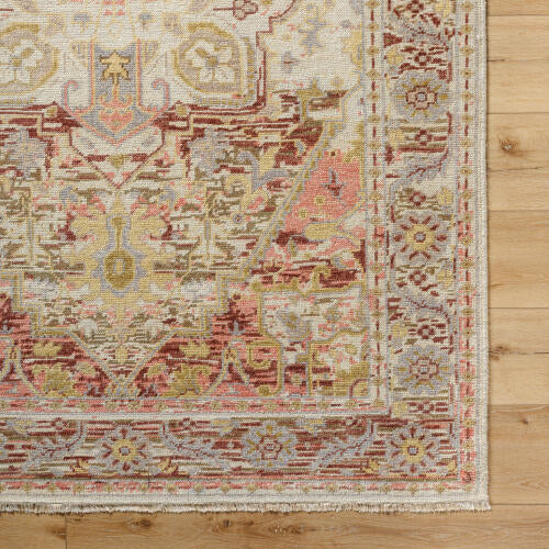 Cappadocia Handgemaakt Wollen Vloerkleed — Pruim / Olijf Multi | CPP-5021