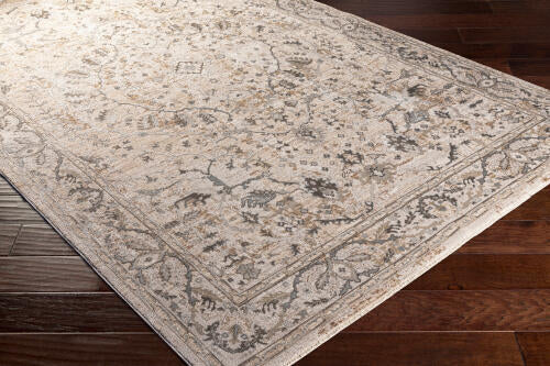 Brunswick machinaal geweven vloerkleed — Warm beige / Taupe | BWK-2312