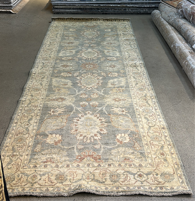 3’9 x 10’5 Handgeknoopt Chobi Vloerkleed