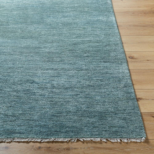Epic Handmade Wool Rug — Teal / Slate | EPI-2305