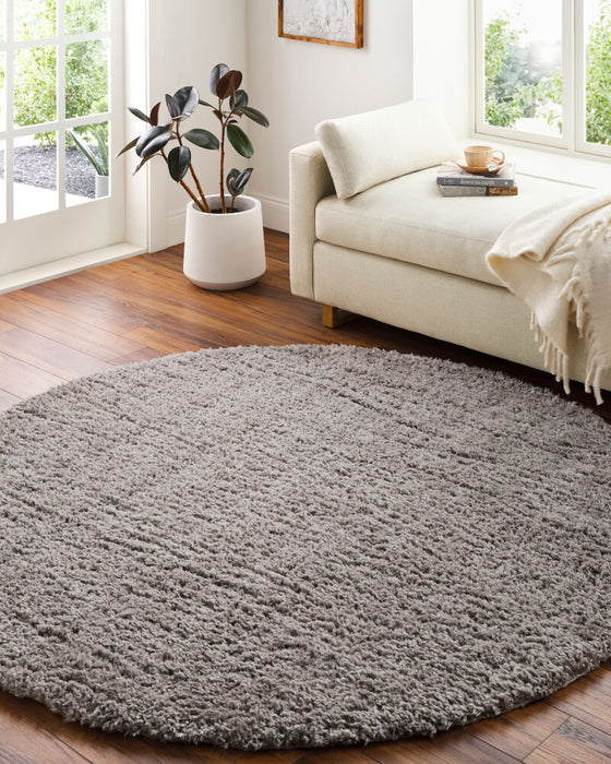 Angora Machinaal Geweven Vloerkleed — Medium Grijs | ANG-2302
