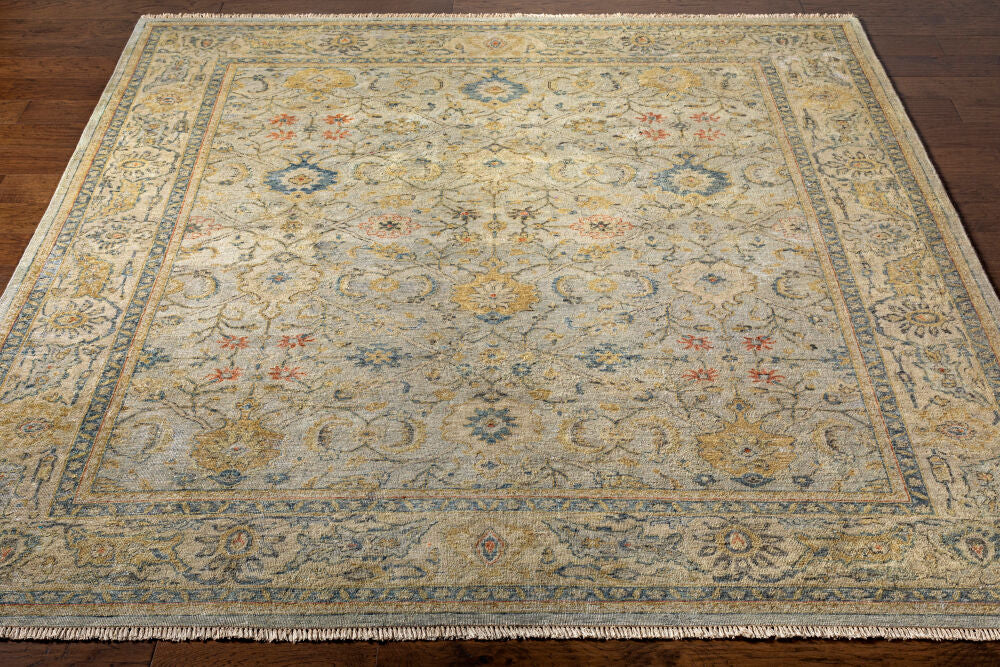 Anatolia Handgeknoopt Vloerkleed — Olijf / Tan | ANY-2300