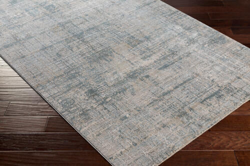 Brunswick Machine Woven Rug — Ice Blue / Taupe| BWK-2301
