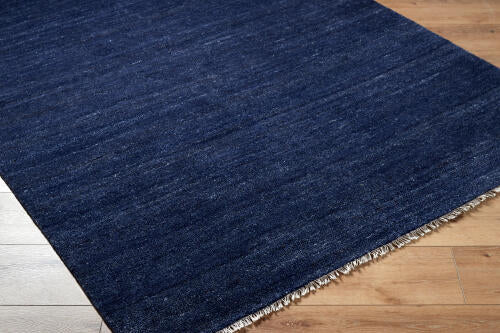 Episch handgemaakt wollen vloerkleed — Blauw | EPI-2300