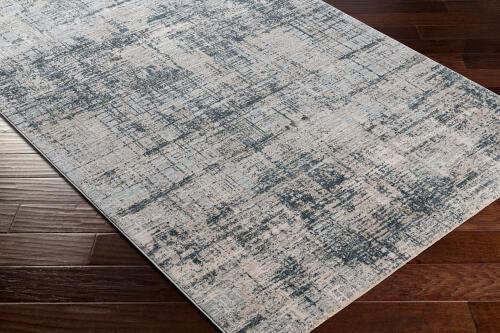 Brunswick machinaal geweven vloerkleed — Lichtblauw / Taupe | BWK-2300