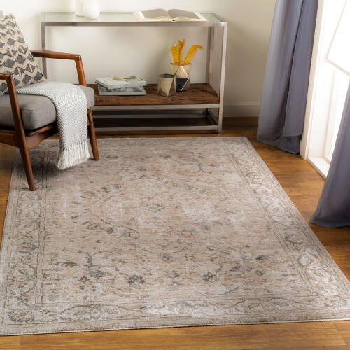 Brunswick machinaal geweven vloerkleed — Warm beige / Taupe | BWK-2312