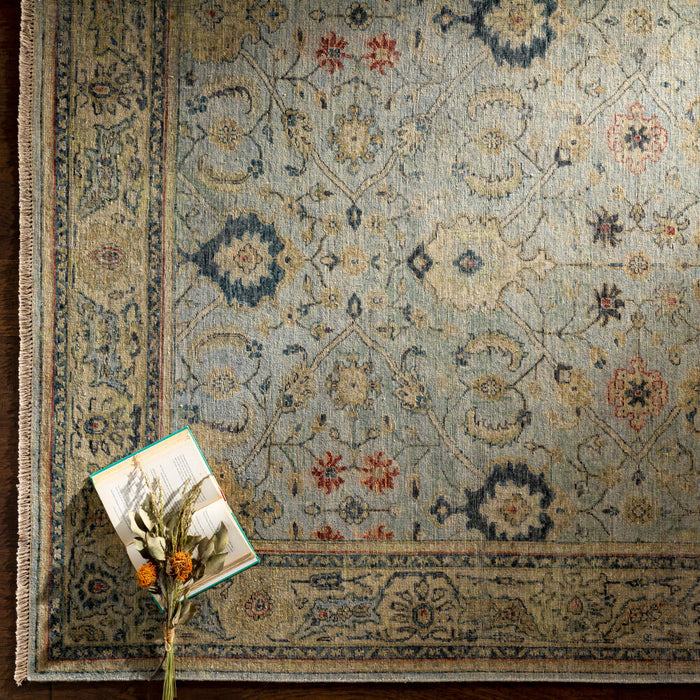 Anatolia Handgeknoopt Vloerkleed — Olijf / Tan | ANY-2300