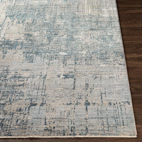 Brunswick machinaal geweven vloerkleed — Lichtblauw / Taupe | BWK-2300