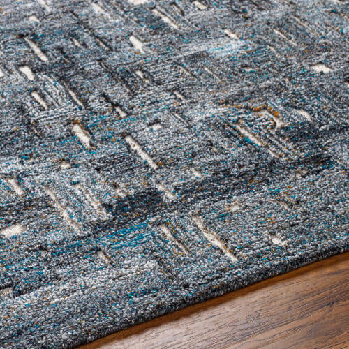 Calgary Handgemaakt Tapijt — Blauw / Grijs | CGR-2305