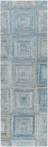 Calgary Handgemaakt Vloerkleed — Denim / Hemelsblauw | CGR-2301