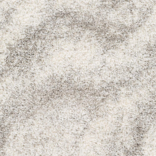 Cloudy Shag Machinaal Geweven Vloerkleed — Off-White / Grijs | CDG-2306