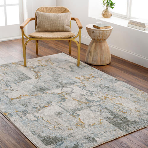 Livabliss Dresden Machinaal Geweven Vloerkleed — Taupe / Multi | DRE-2301 - colour & pattern