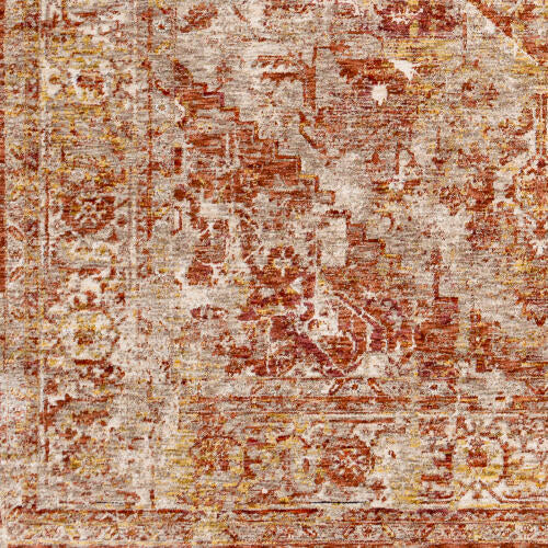 Livabliss Mirabel Machinaal Geweven Vloerkleed — Stoffig Koraal / Beige | MBE-2304