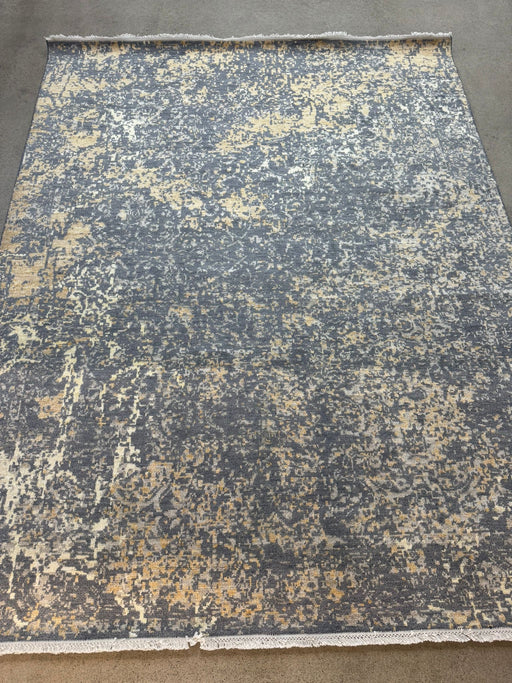 8'x10' Hand-Knotted Tibetan Golden/Grey Area Rug – KB Rugs