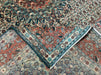 7'x10' Hand-Knotted Persian Teal/Multi Area Rug – KB Rugs 