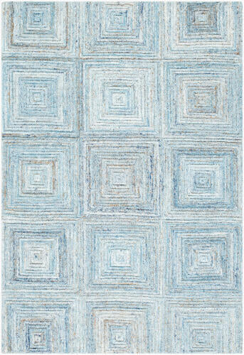 Calgary Handgemaakt Vloerkleed — Denim / Hemelsblauw | CGR-2301 - performance