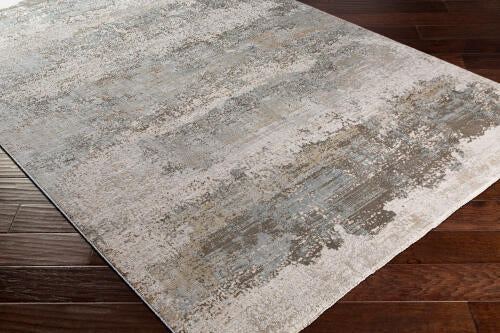 Brunswick Machinaal Geweven Vloerkleed — Grijs / Zand | BWK-2305
