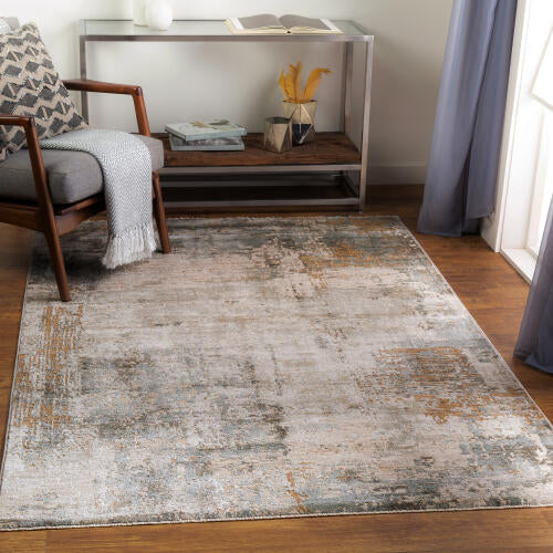 Brunswick Machinaal Geweven Vloerkleed — Dusty Sage / Taupe | BWK-2303