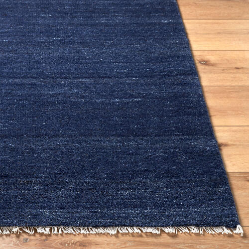 Episch handgemaakt wollen vloerkleed — Blauw | EPI-2300