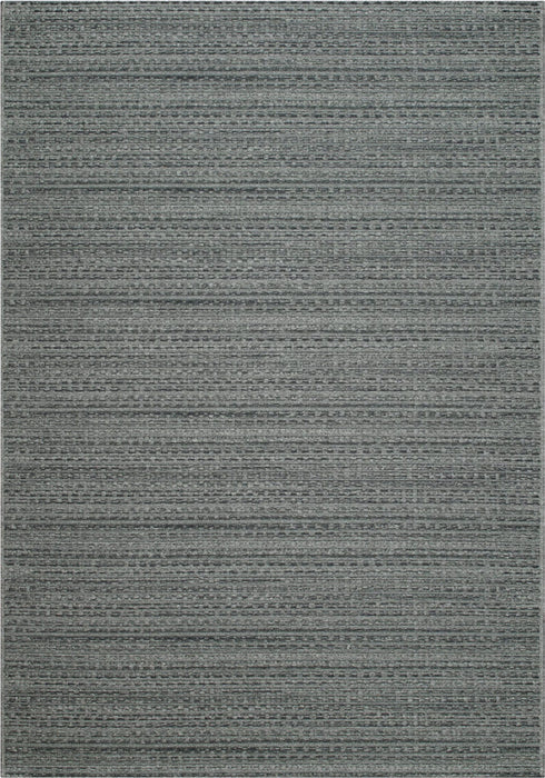 8'x10' Power-Loomed Modern Minimalist Style Grey/Black Area Rug – KB Rugs