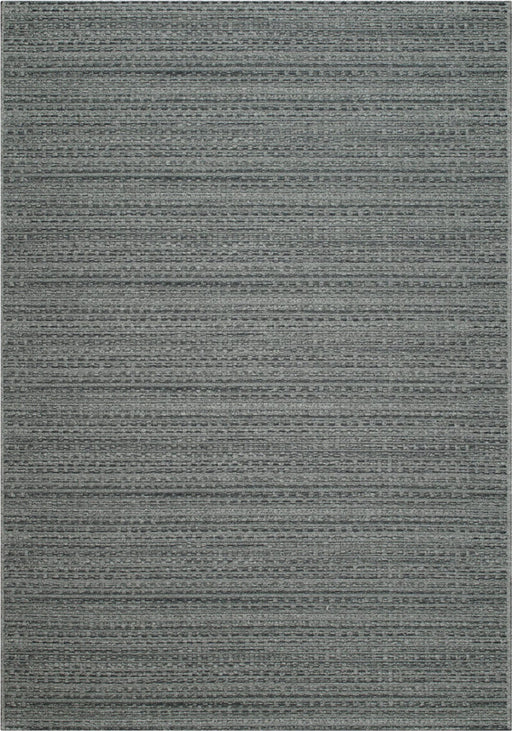 8'x10' Power-Loomed Modern Minimalist Style Grey/Black Area Rug – KB Rugs