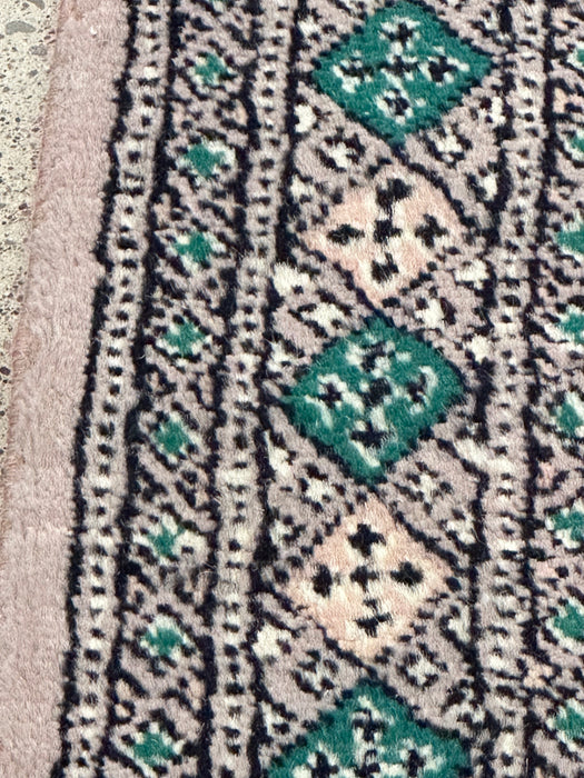 81 cm x 384 cm Bukhara 100% handgeknoopte wol
