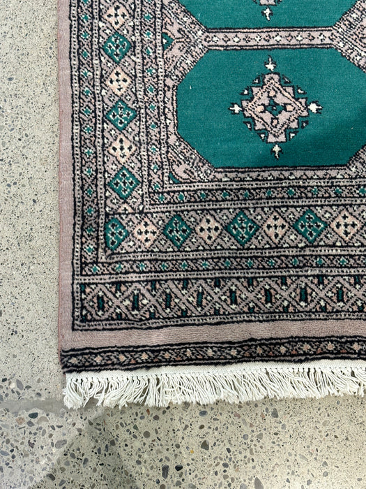 81 cm x 384 cm Bukhara 100% handgeknoopte wol