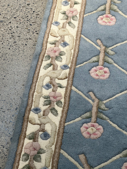 76 cm x 249 cm Nepalees, 100% wol, handgeknoopt