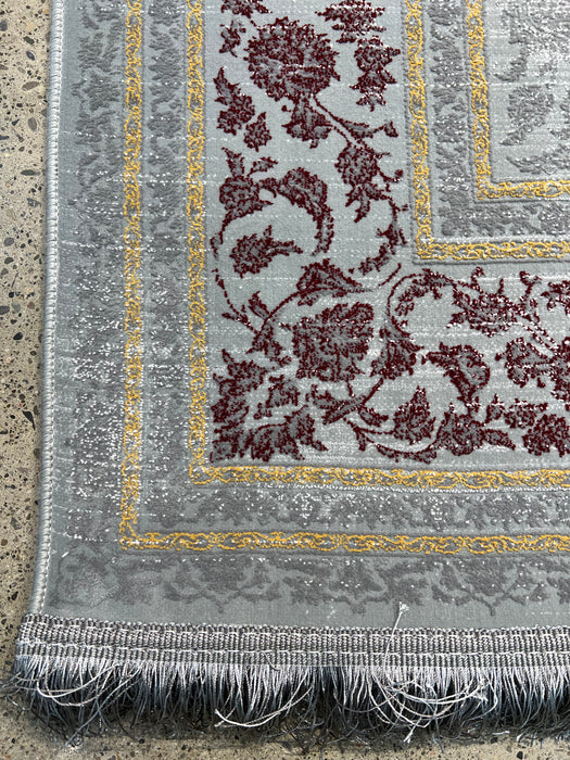 10'x13' Power-Loomed Persian Style Pink/Grey Area Rug – KB Rugs