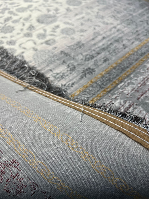 10'x13' Power-Loomed Persian Style Pink/Grey Area Rug – KB Rugs