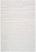 7'x10' Power-Loomed Modern Minimalist Style Ivory Rug – KB Rugs