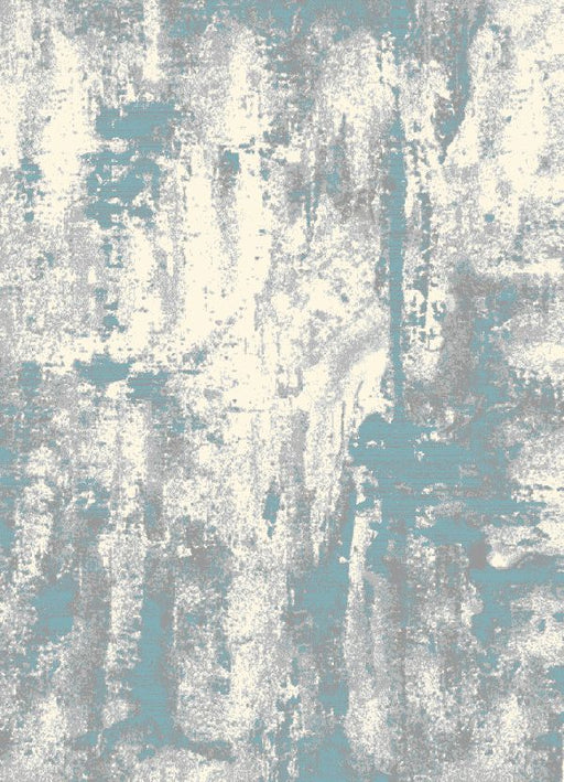 10'x13' Power-Loomed Abstract Modern Style Blue/Multi Area Rug – KB Rugs
